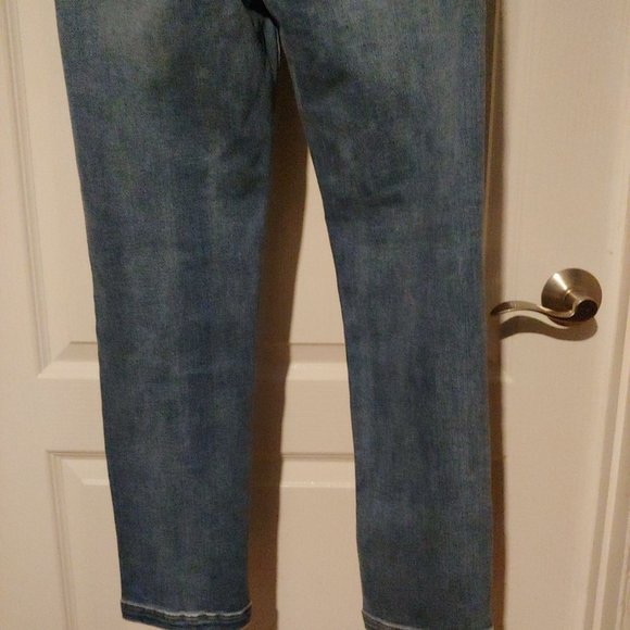 Risen Looking For Answers High Rise Tie-Belt Skinny Jeans Size 3 - Picture 14 of 16